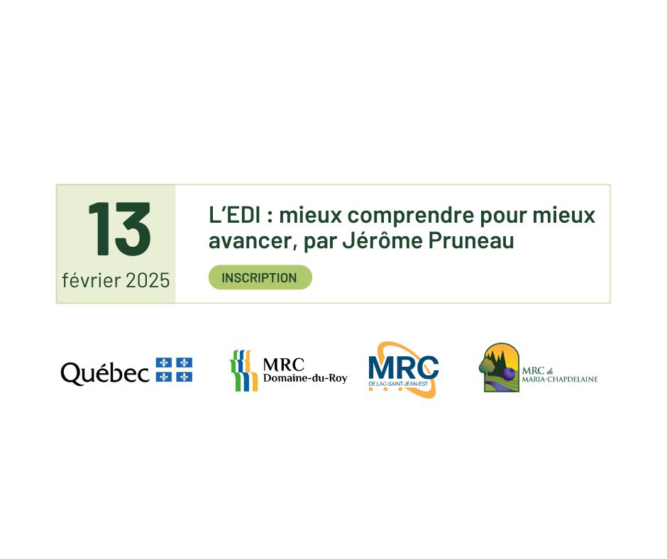 Formation pour les organismes et le milieu municipal – 13 février Actualités Non classé