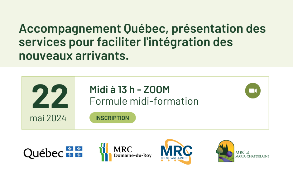 Formation à l’attention des intervenants du Lac-Saint-Jean – 22 mai 2024 Actualités Non classé