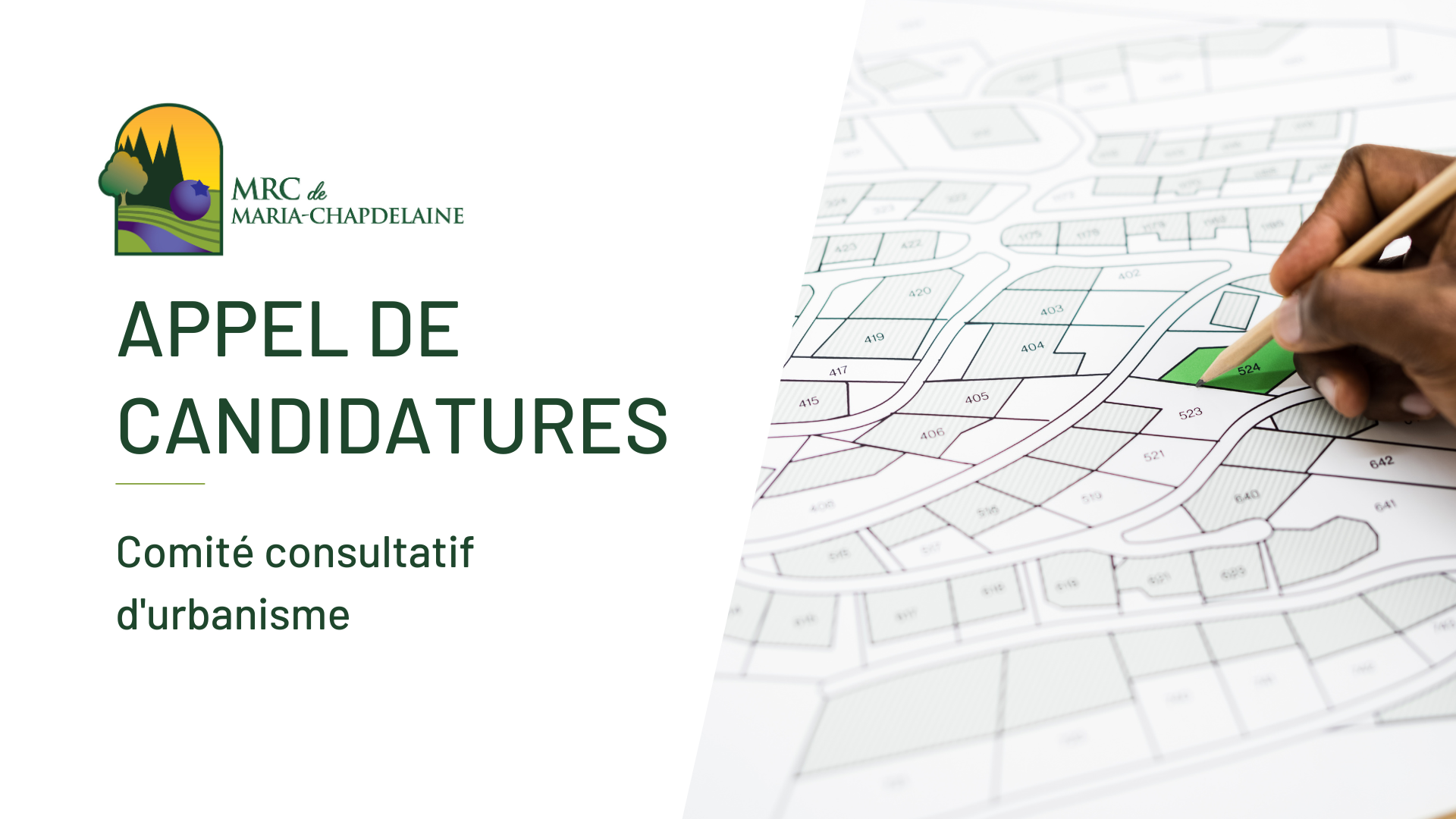 Appel de candidatures pour le comité consultatif d&rsquo;urbanisme Actualités Non classé
