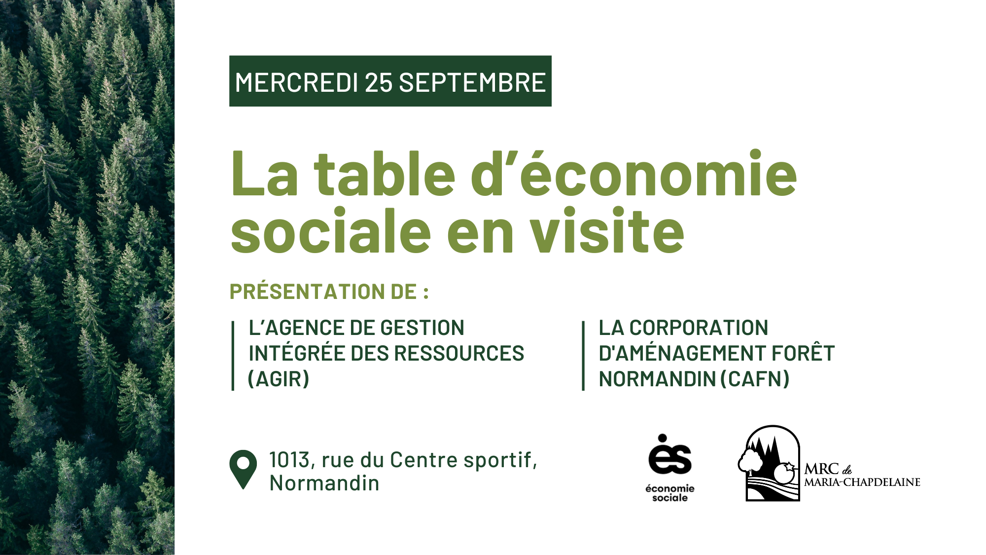La table d&rsquo;économie sociale en visite – 25 septembre 2024 Actualités Non classé