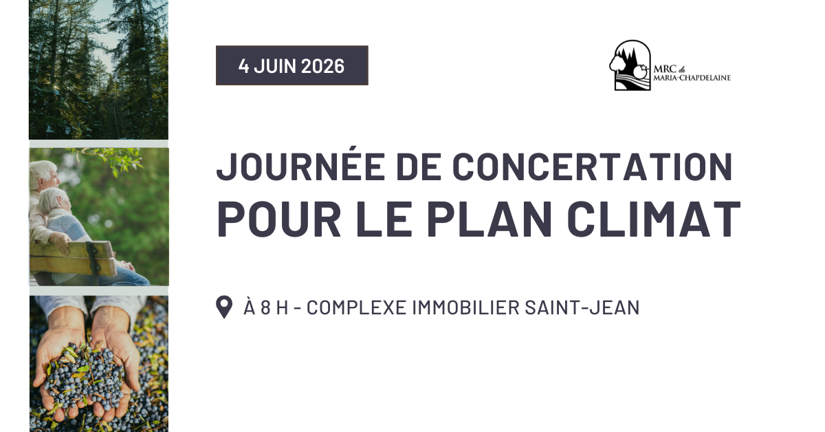 Journée de concertation pour le plan climat Actualités Non classé