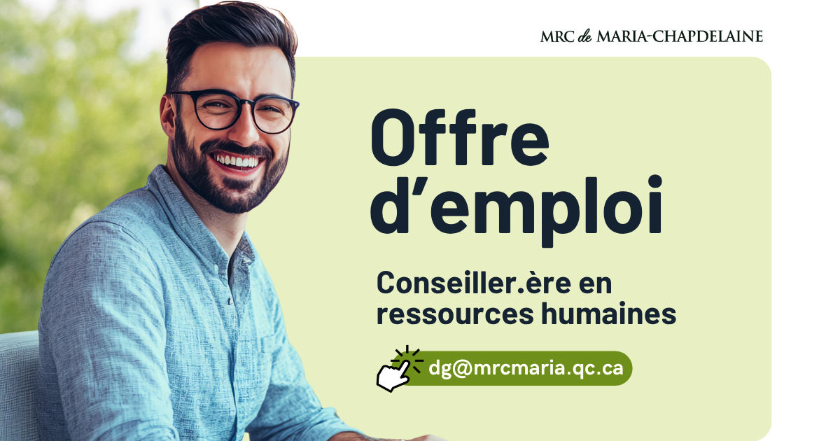 Offre d’emploi : Conseiller.ère en ressources humaines Actualités Carrière
