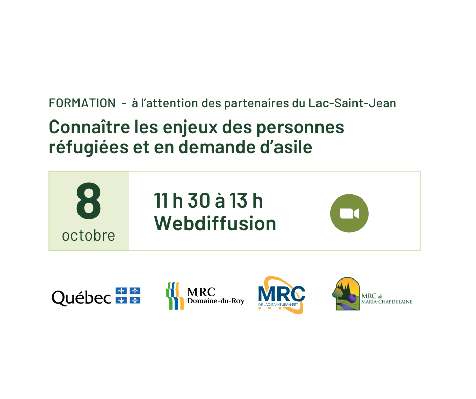 Formation – Connaître les enjeux des personnes réfugiées et en demande d’asile Actualités À la une