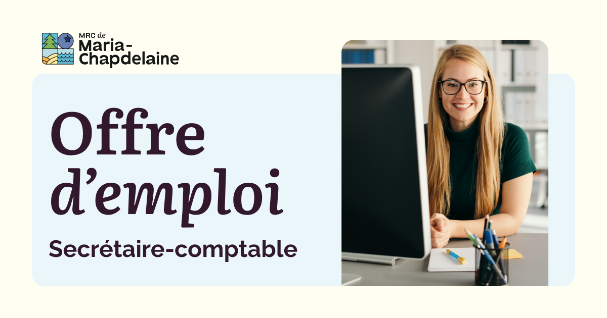 Offre d’emploi : Secrétaire-comptable Actualités Carrière