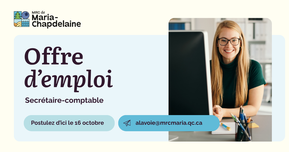 Offre d’emploi : Secrétaire-comptable Actualités Carrière